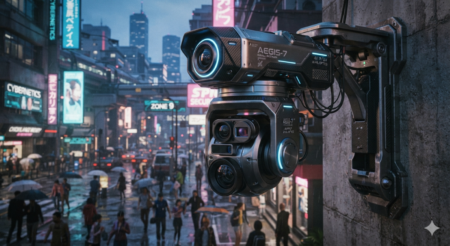 They'Ve Been Watching You. But Why? A hi-tech surveillance camera system, in plain sight, watching, gathering, and remembering everything it sees.